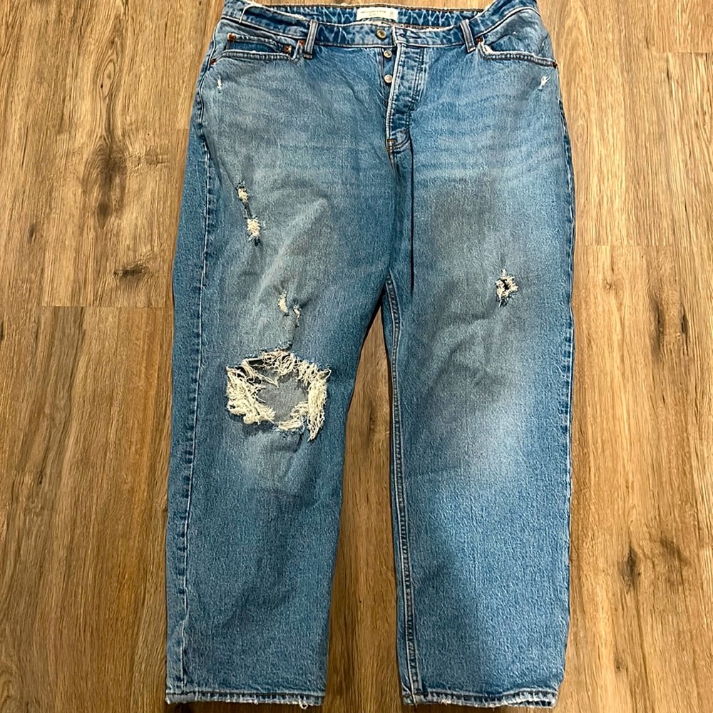 Curve love DAD JEAN size 16 short Abercrombie size 33 short